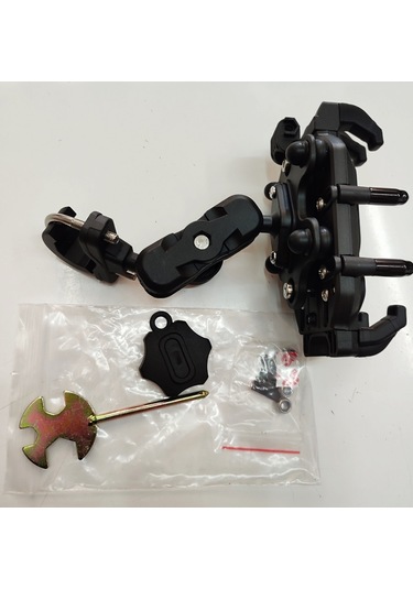 Mt Motosiklet Telefon Tutucu Titreşim Önleyici M.t Gidon Bağlantı