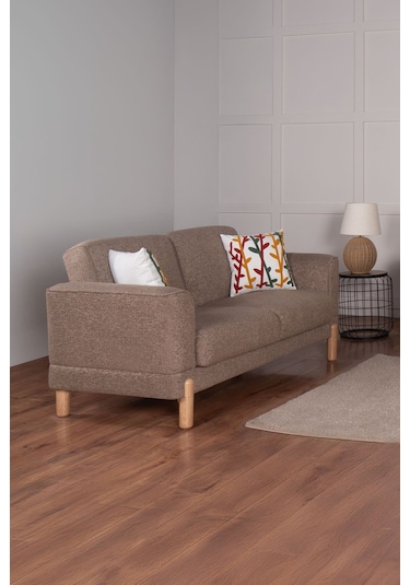 Kilim Mobilya Bohera Bohem Koltuk Iki Kişilik Koltuk Kahverengi