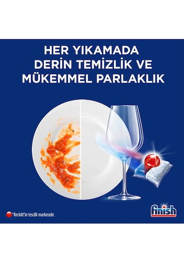 Finish Quantum Hepsi Bir Arada Bulaşık Makinesi Deterjanı 80 Tablet
