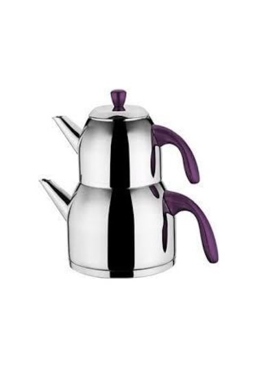 Aryıldız Maya Prestige Purple Çaydanlık  Takımı Çelik