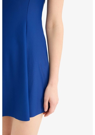 Defacto Regular Fit Etekli Mayo-fall İn Love X7909az25smbe325 Mavi