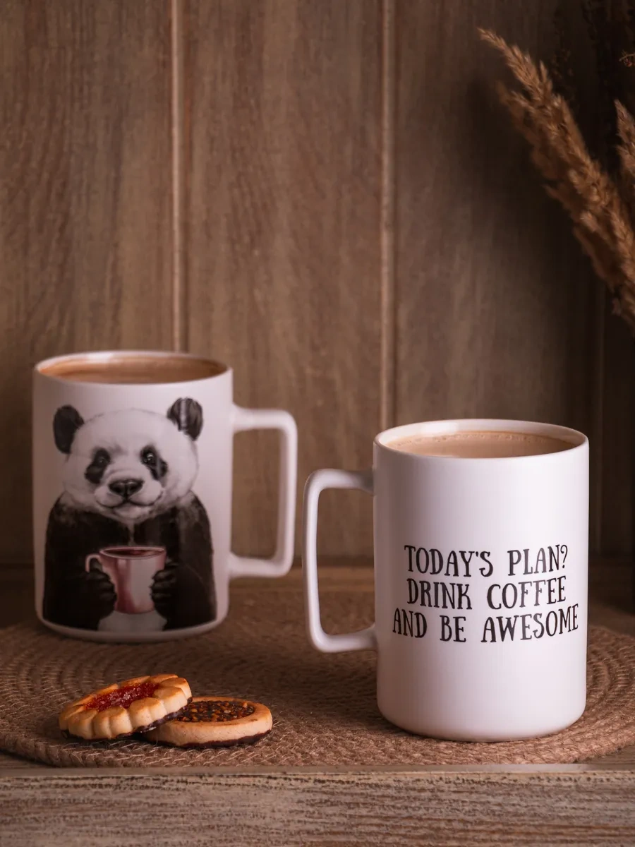 Lefard Çay Ve Kahve İçin Porselen Bardak 400 Ml 198053579 Siyah