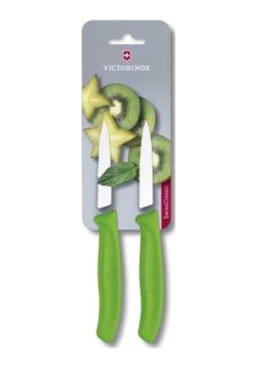 Victorinox 67636L114B Swissclassic 8 Cm Tırtıklı Soyma Bıçağı B Şeffaf
