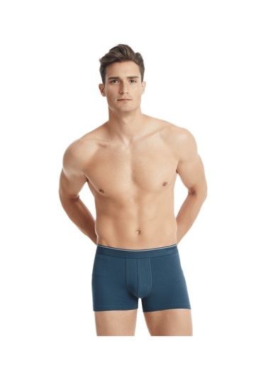 Blackspade Erkek Boxer Shorty 3'lü Paket Tender Cotton 9670 Antrasit - Beyaz - Siyah