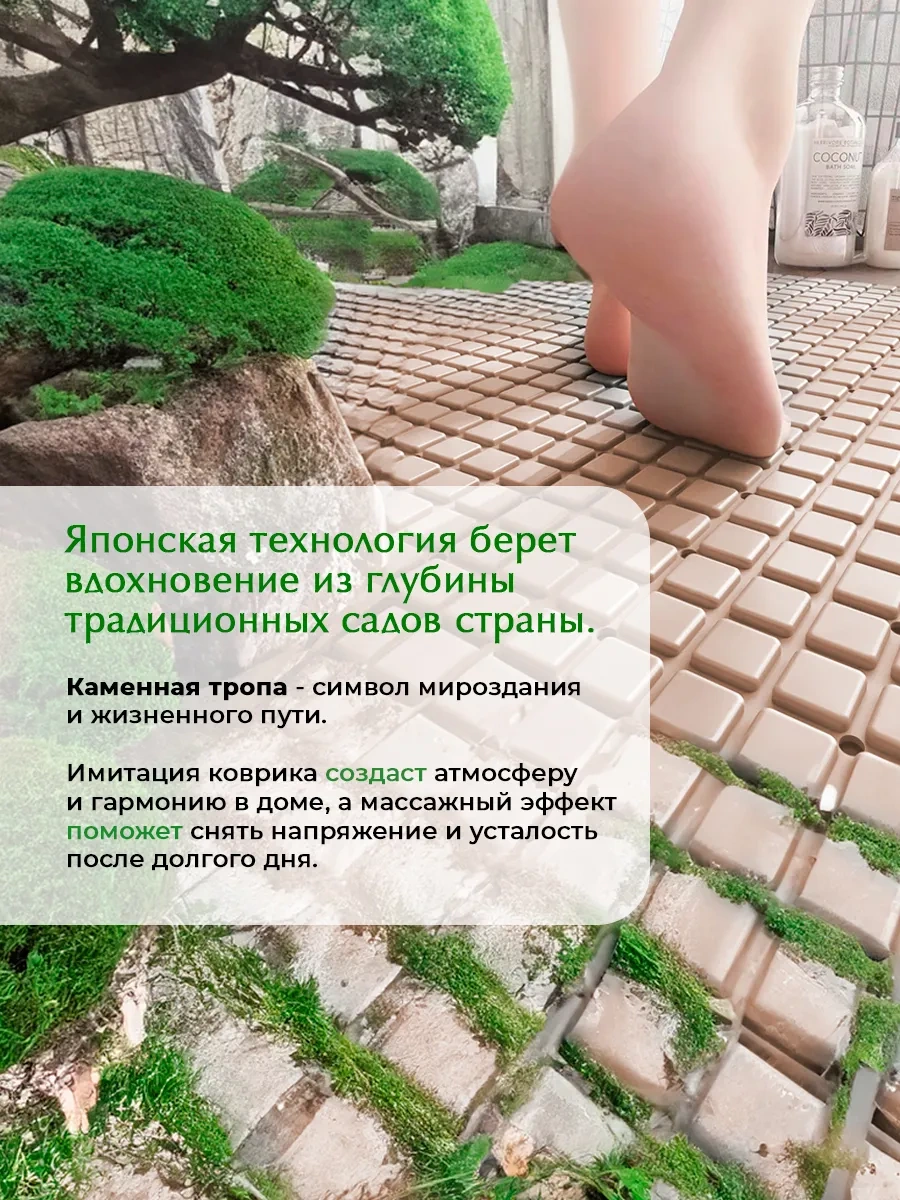 Conflate Banyo Ve Duş İçin Vantuzlu Kaydırmaz Paspas 279911833 Bej