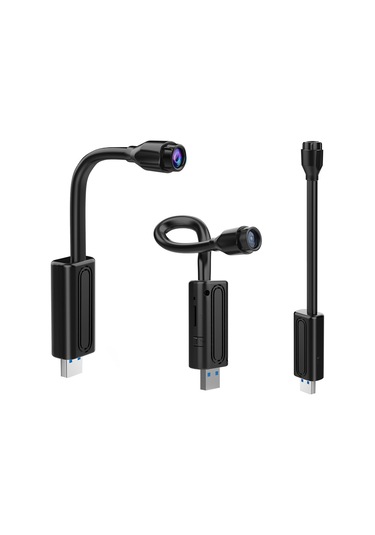 Yaozixa Ev İçi Akıllı Kamera, 1080p Hd, Wi-fi Bağlantısı, Otomatik Gece Görüşü, Aı İnsan Algılama, 360 Açı Ayarlı, 128g Tf Kart Desteği Usb Beslemeli Diğer