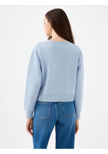 Loft Açık Mavi Kadın Sweatshirt Lf2041105 Açık Mavi