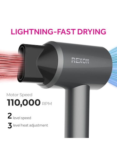 Rexon Flex 10-ın-1 Hot Air Wrap Saç Kurutma Makinesi