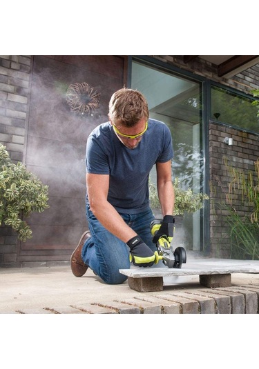 Ryobi R18AG70 18V 125 MM 5Ah Akülü Kömürsüz Avuç Taşlama Makinesi