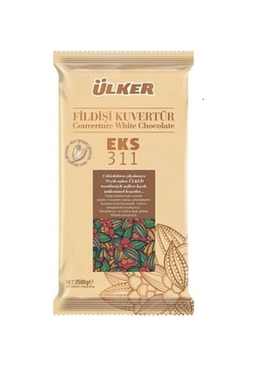 Ülker Beyaz Fildişi Kuvertür 2500 G