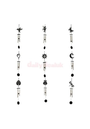 Lijinxu Magideal Kilise 3 Tüp Çan Rüzgar Çanı Bahçe Yard Asılı Kuş