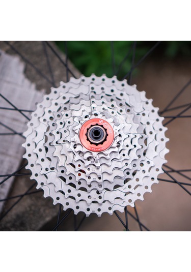 Geeksen Alüminyum Çelik 8 Vites Dağ Bisikleti Çarkı 11-40t 24v Hızlı Kaydırma 405g Gümüş Çok Renkli