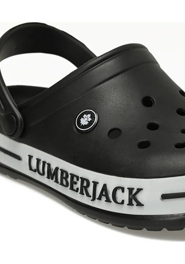 Lumberjack Devon Mn 4fx Erkek Terlik Siyah Siyah