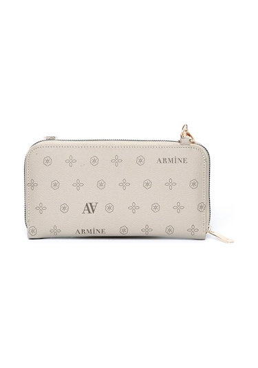 Armine 268 Kadın Omuz Kol Çantası ARMİNE-268-R9033 Vizon