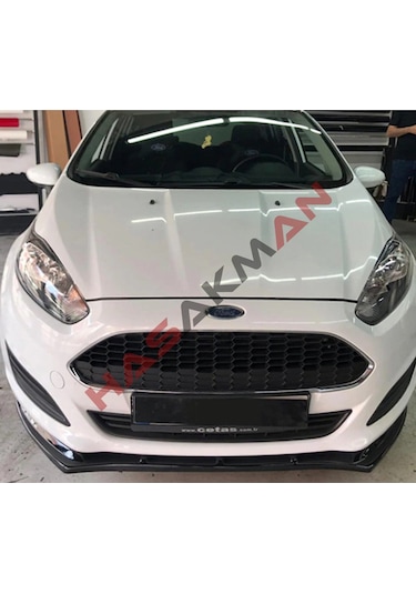 HasAkman Ford Fiesta Basic Ön Tampon Lip Piona Black 2013 - 2017