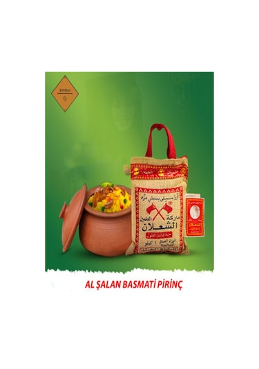 Alşalan Basmati Pirinç 2 x 5 KG