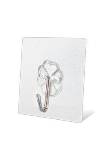 Kendinden Yapışkanlı Şeffaf Askı 5'li Set Banyo Mutfak Askısı Şeffaf