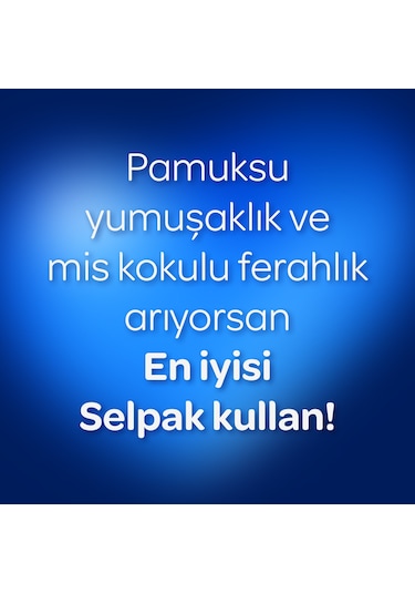 Selpak® Extra Pamuk Katkılı ve Pudra Kokulu Tuvalet Kağıdı 3 x 40 Rulo