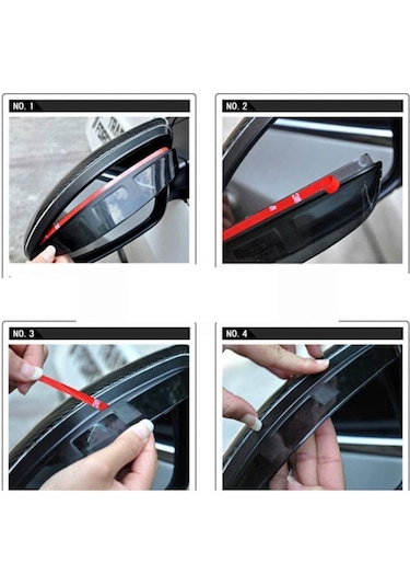 Daihatsu Delta Çamurluk Venti / Ayna Rüzgarlığı Pianoblack