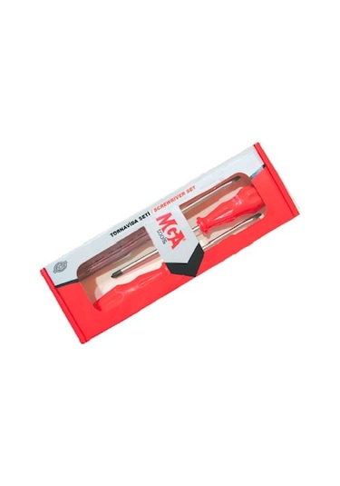 Mega Tornavida Seti Düz Yıldız Tornavida + Kontrol Kalemi