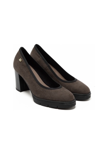 Topuklu/ Stiletto Kadın 483700ds Donna Serena 3700ds Camoscio Taupe Camoscio Taupe