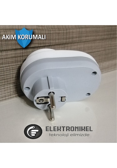 Nilson Akıllı Priz - Akım Koruma, Çocuk Koruma, USB Hızlı Şarj