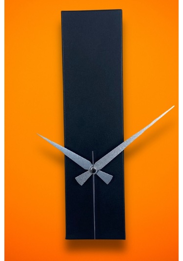 Jaka Model Dekoratif Metal Akar Sessiz Mekanizmalı Duvar Saati 34 9,5 Cm Siyah