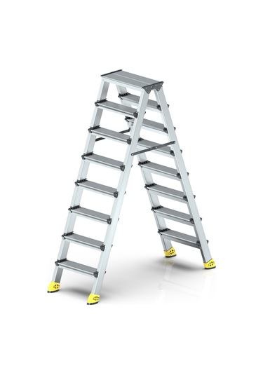 - Sky Gold Çift Taraflı Alüminyum Merdiven 8+8