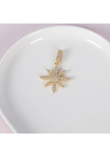 Nur Silver Papatya Çelik Ajda Charm Nur-ac000007 Silver