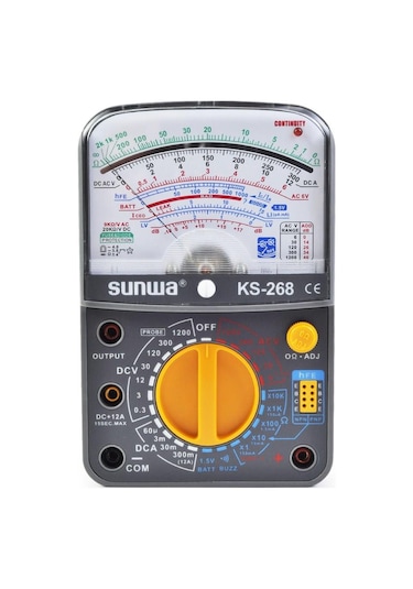 Sunwa Ks 268 Analog Multimetre