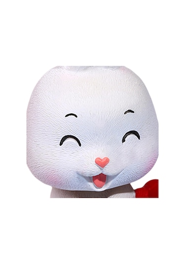 Homyl Tavşan Figürü Oyuncak Bebek Araba Pano Stil-b