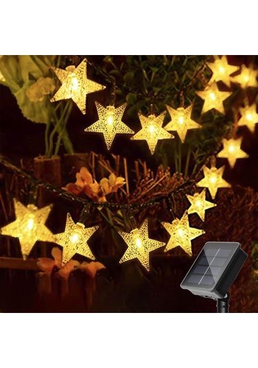 Tenfowee Güneş Enerjili Bahçe Ve Balkon Işıkları, 100 Led Su Geçirmez Şenlik Aydınlatma Seti Diğer