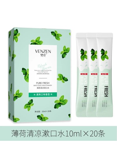 20 Adet Nane/limon/şeftali Kokulu Gargara Taşınabilir Taze Nefes Diş Leke Çıkarıcı Gargara Ağız Temizleme Araçları Seyahat İçin 10ml