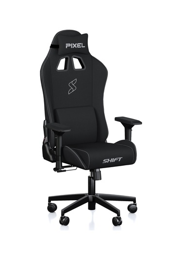 Pixel Shift Siyah Kumaş Oyuncu Koltuğu