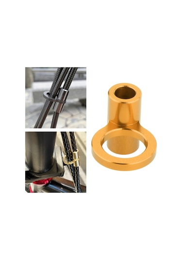 Suntek Dayanıklı Bisiklet Fren Kablo Tokası Kılavuzu Bisiklet Altın