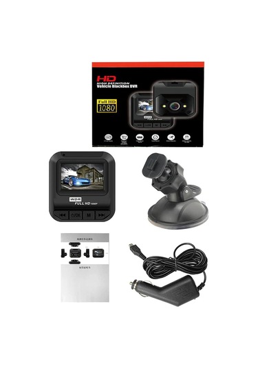 Youtek 1.6 İnç Ekranlı 1080p Full Hd Araç Dvr Sürücü Kaydedici - Sürekli Kayıt Fonksiyonu