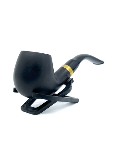 Pipsan Bent Apple 9 Mm Filtreli Pipo - Siyah 2400