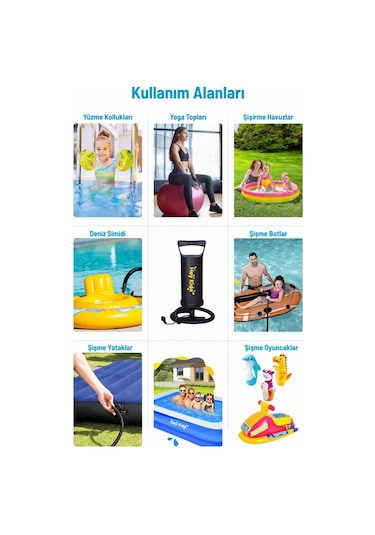 Heykida Çift Yönlü Manuel El Pompası