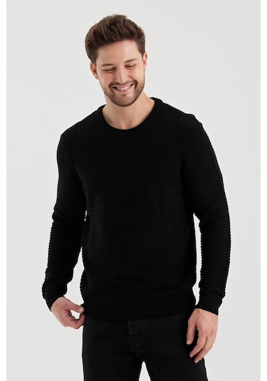 Alexander Gardi Alexandergardı Bisiklet Yaka Regular Fit Kazak E24-eze-10 001