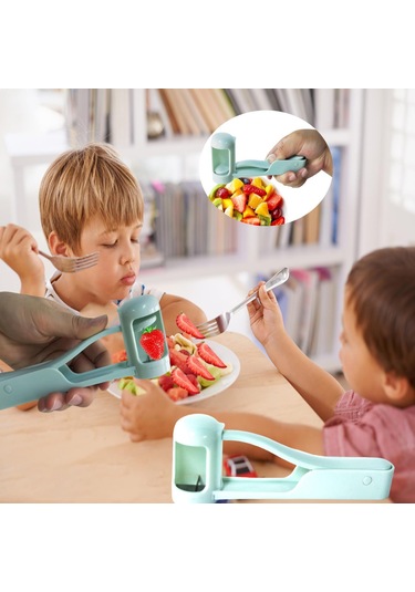 Jian Fan Mutfak Malzemeleri, Üzüm Dilimleyici, Meyve Bölücü, Taze Meyve Ayırıcı Mavi