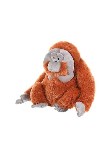 Peluş Erkek Orangutan 30 Cm Wıld/12250 Turuncu