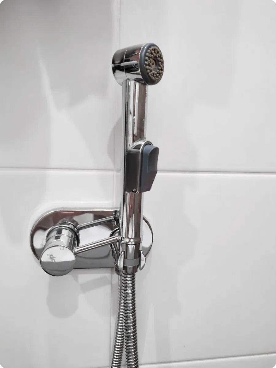 Haiba Hortumsuz Hijyenik Duş Başlığı 465065586 Krom