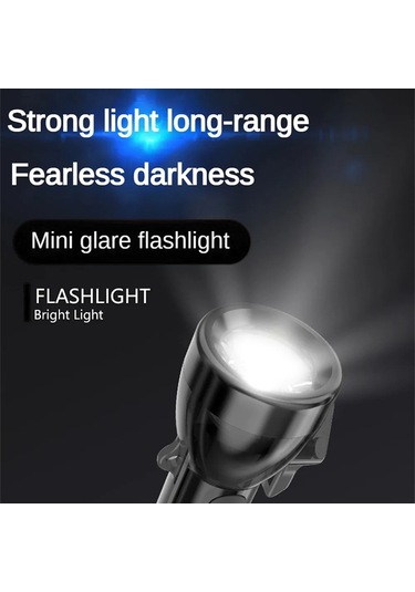 Cbtx Mns6 Açık Mini Anahtarlık El Feneri Taşınabilir Gece Lambası Güçlü Işık Acil Aydınlatma Aracı