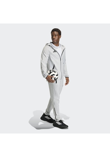 Adidas Tiro Travel Erkek Gri Rüzgarlık Kd3336