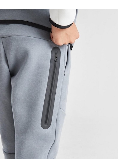 Nike Tech Fleece Jogger Çocuk Eşofman Altı-sprtx Gri