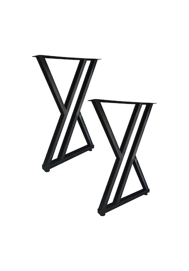 Metal Masa Ayağı 1,5mm Kalınlık 52x72cm Bingolu Metal Ayak Takımı