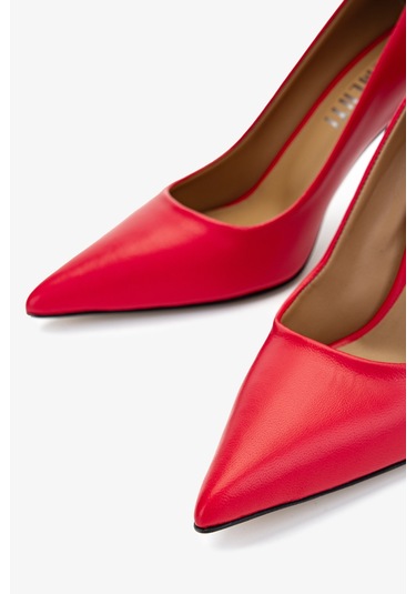 Valmenti Kadın Kırmızı Topuklu Ayakkabı 472 1117 Bn Ayk Y25 Kırmızı Kırmızı