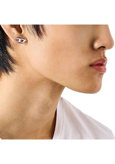 Diesel Djdx1502-040 Erkek Küpe Gümüş