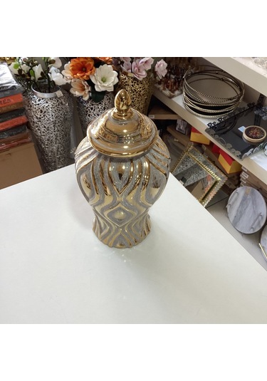 Dekoratif Seramik Renkli Küp