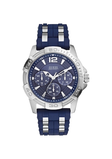 Guess Guw0366g2 Modeli Lacivert Silikon Saat Kordonu
